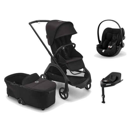 Bugaboo Dragonfly (Cloud G) Travel System - Midnight Black