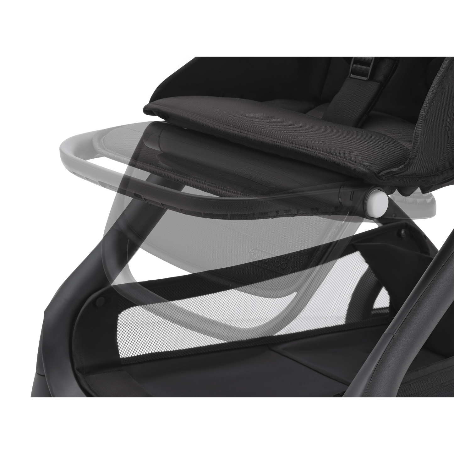 Bugaboo Dragonfly (Cloud G) Travel System - Midnight Black