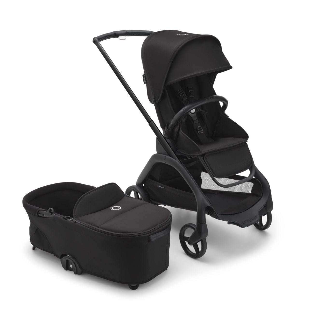 Bugaboo Dragonfly (Cloud G) Travel System - Midnight Black
