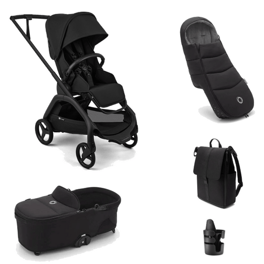 Bugaboo Dragonfly Plus Complete Bundle - Heritage Black