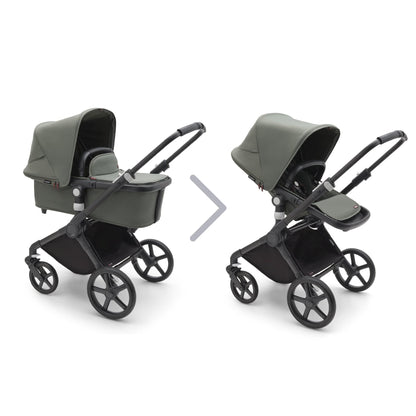Bugaboo Fox Cub Complete - Black/Forest Green