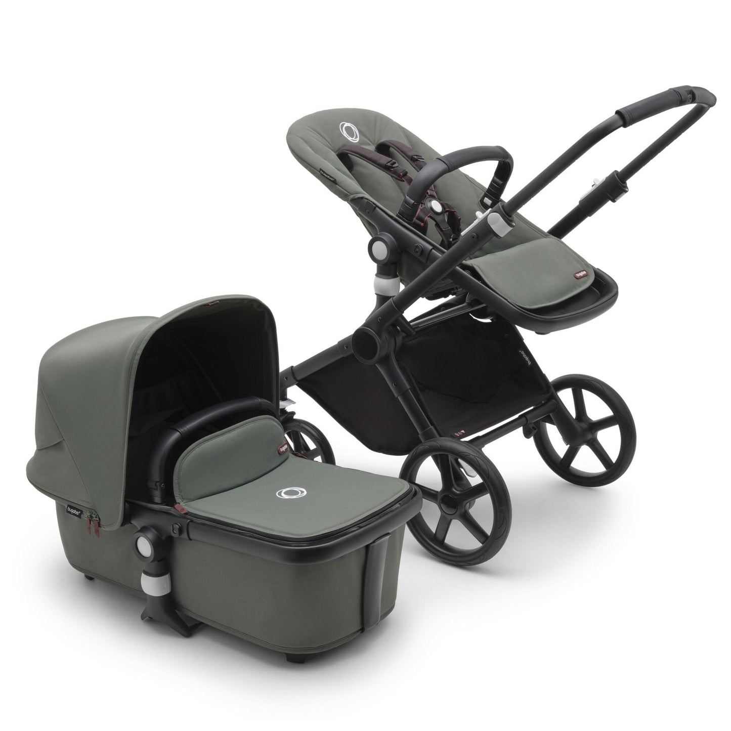 Bugaboo Fox Cub Complete - Black/Forest Green