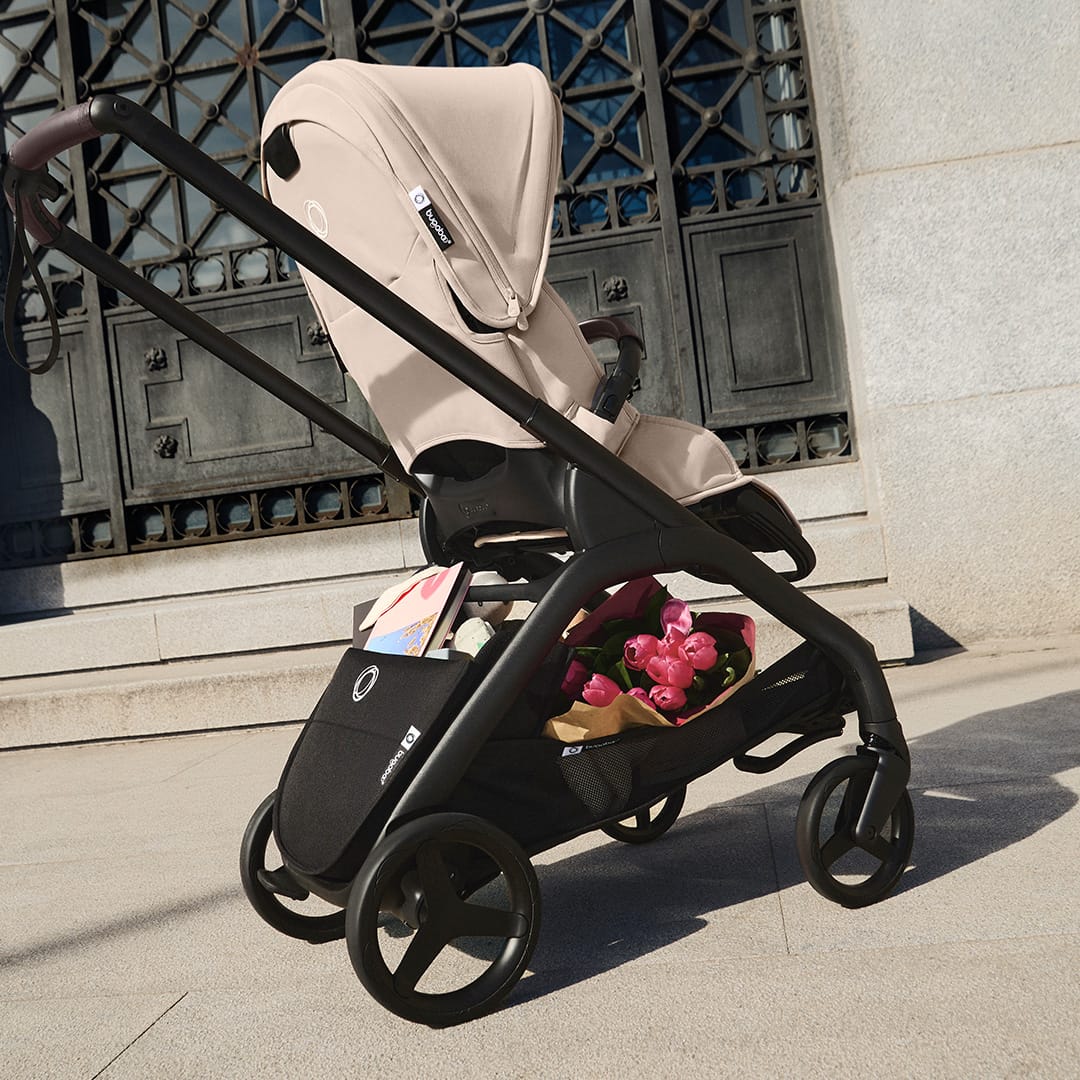 Bugaboo Dragonfly Plus (Cloud T) Travel System - Desert Taupe
