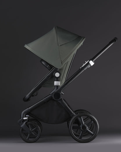 Bugaboo Fox Cub Cabriofix i-Size Travel System - Black/Forest Green