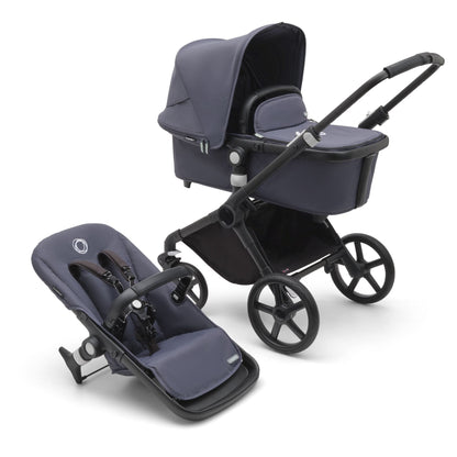 Bugaboo Fox Cub Cabriofix i-Size Travel System - Black/Stormy Blue
