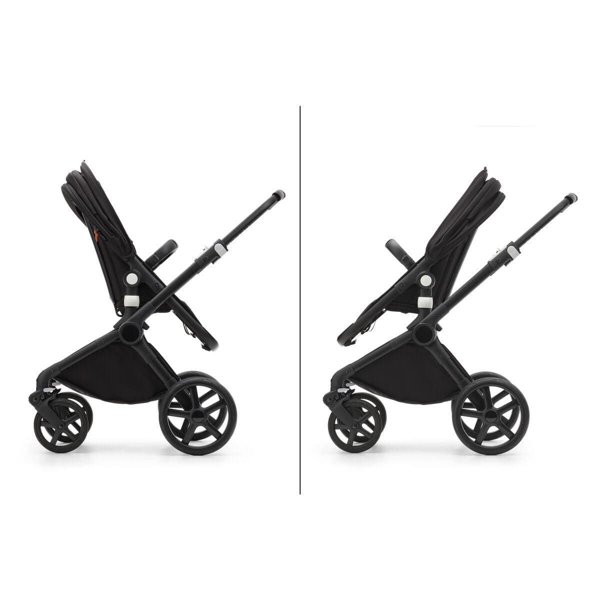 Bugaboo Fox Cub Cloud T Travel System - Black/Stormy Blue