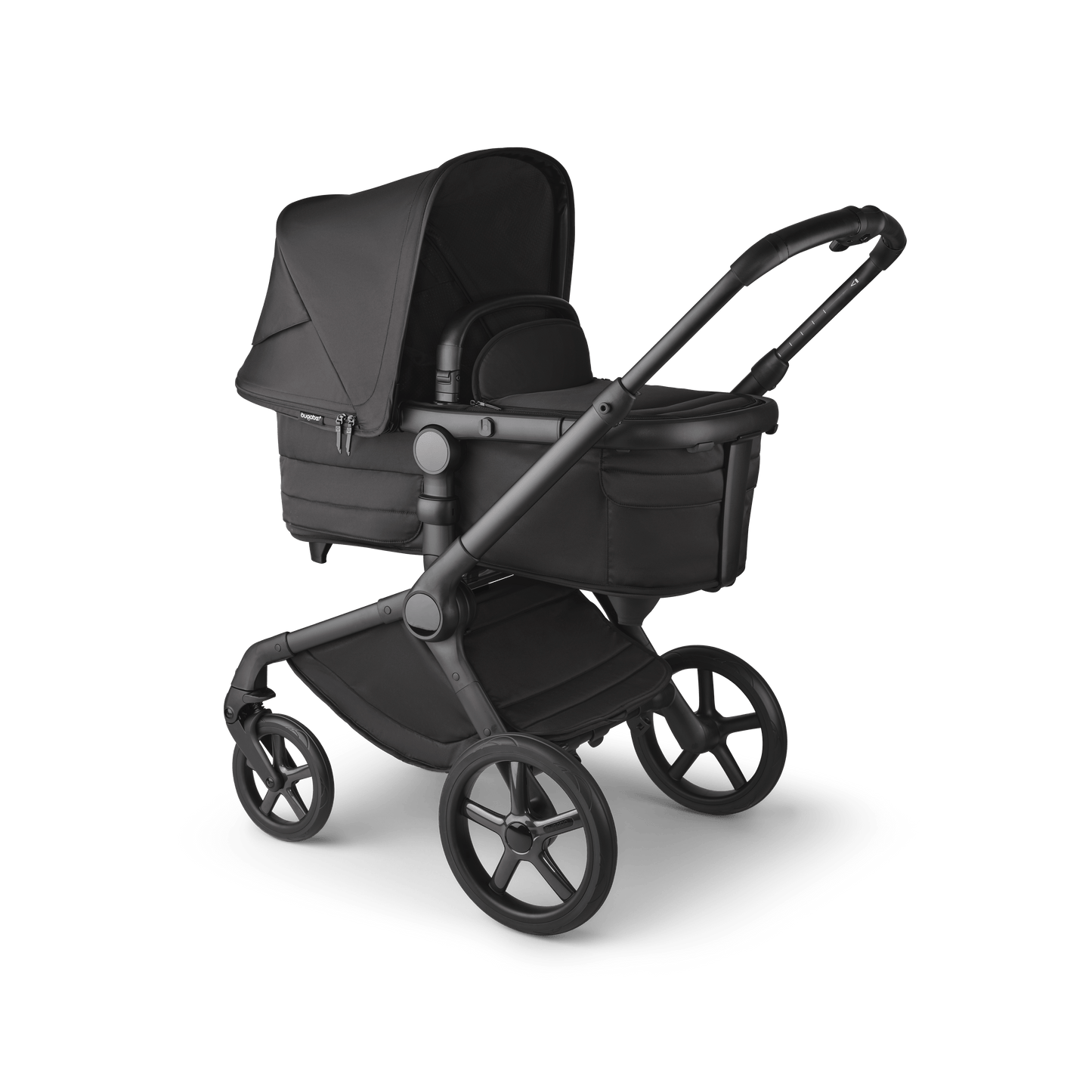 Bugaboo Fox 5 (Cloud G) Travel System, Noir Limited Edition - Black Moonlight