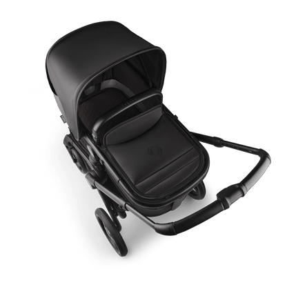 Bugaboo Fox 5 (Pebble Slide PRO) Travel System - Noir Limited Edition, Black Moonlight