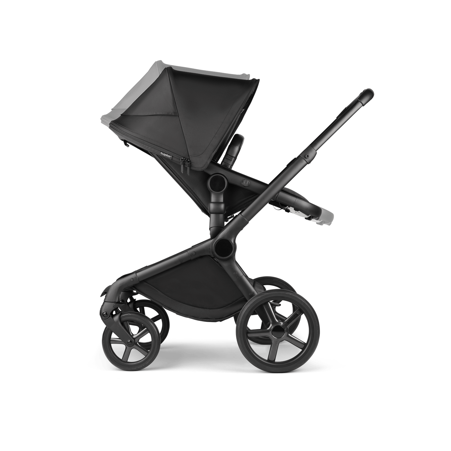 Bugaboo Fox 5 (Cloud G) Travel System, Noir Limited Edition - Black Moonlight