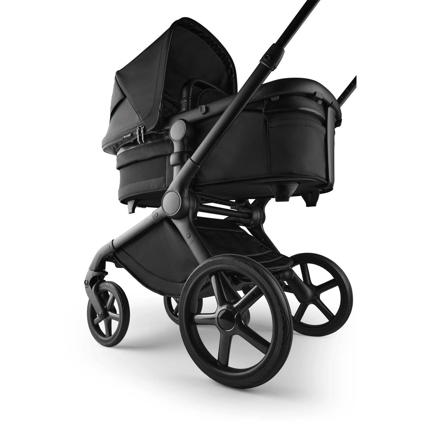 Bugaboo Fox 5 (Cloud G) Travel System, Noir Limited Edition - Black Moonlight
