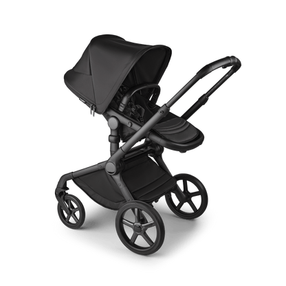 Bugaboo Fox 5 (Cloud G) Travel System, Noir Limited Edition - Black Moonlight
