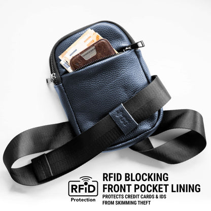 Travel Sling Bag | Leather