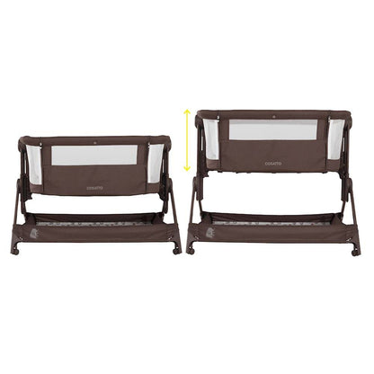 Cosatto Close to Me Folding Bedside Crib - Bear Hug
