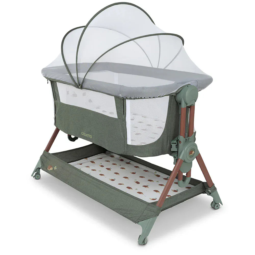 Cosatto Giggle 4 Everything Bundle with Bedside Crib & Highchair - Hoglet