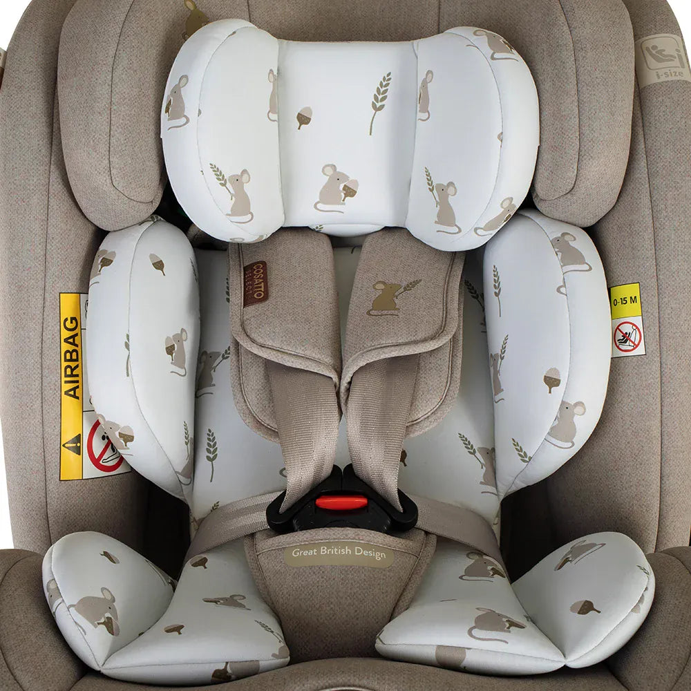 Cosatto Get Set Grow Plus i-Size 360 Car Seat - Hushmouse