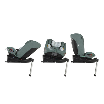 Cosatto Get Set Grow Plus i-Size 360 Car Seat - Tiny Treetops