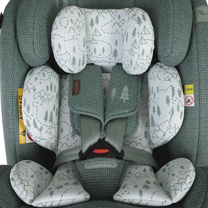 Cosatto Get Set Grow Plus i-Size 360 Car Seat - Tiny Treetops