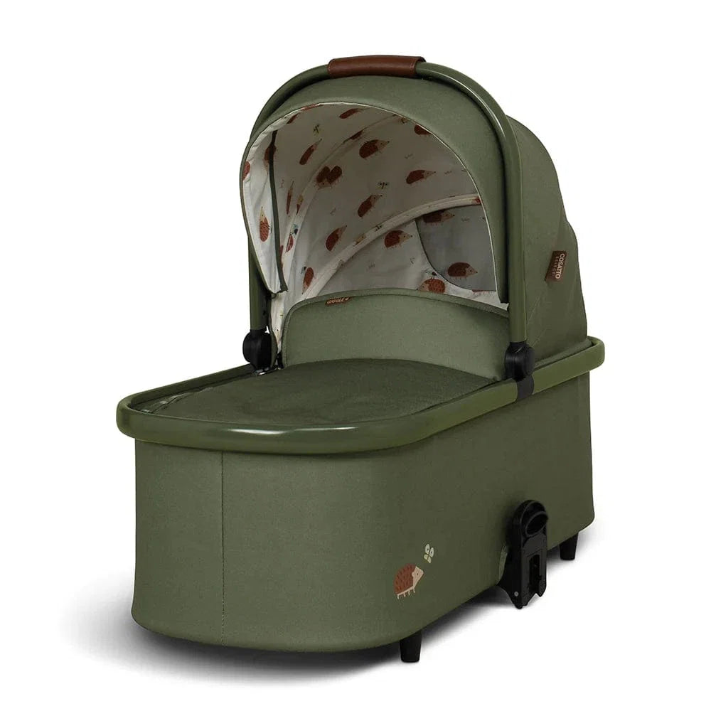 Cosatto Giggle 4 Everything Bundle with Bedside Crib & Highchair - Hoglet