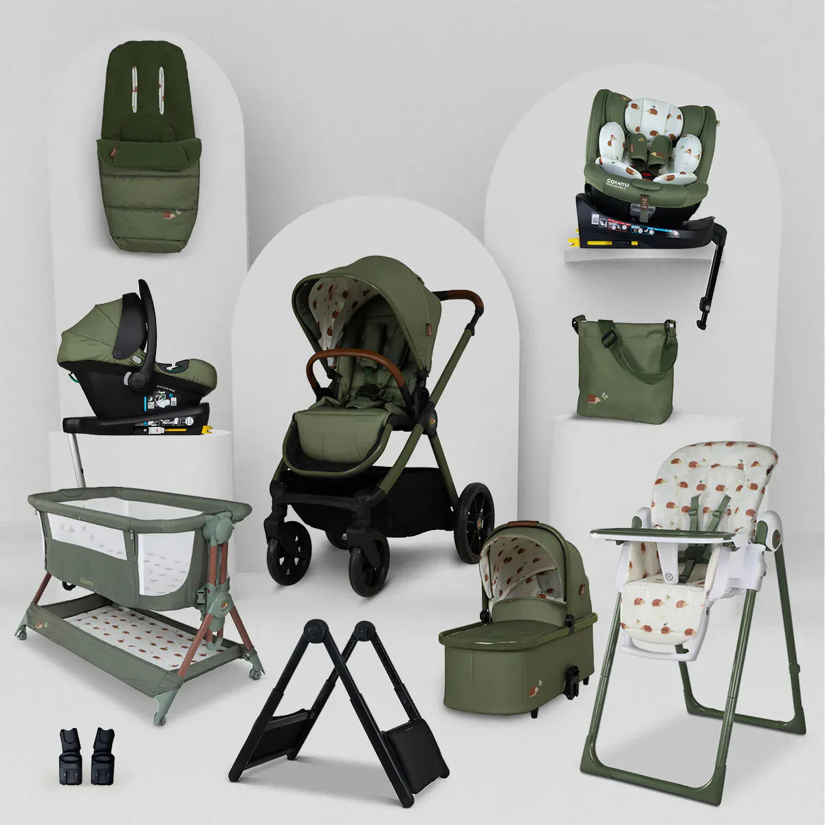 Cosatto Giggle 4 Mega Bundle - Hoglet