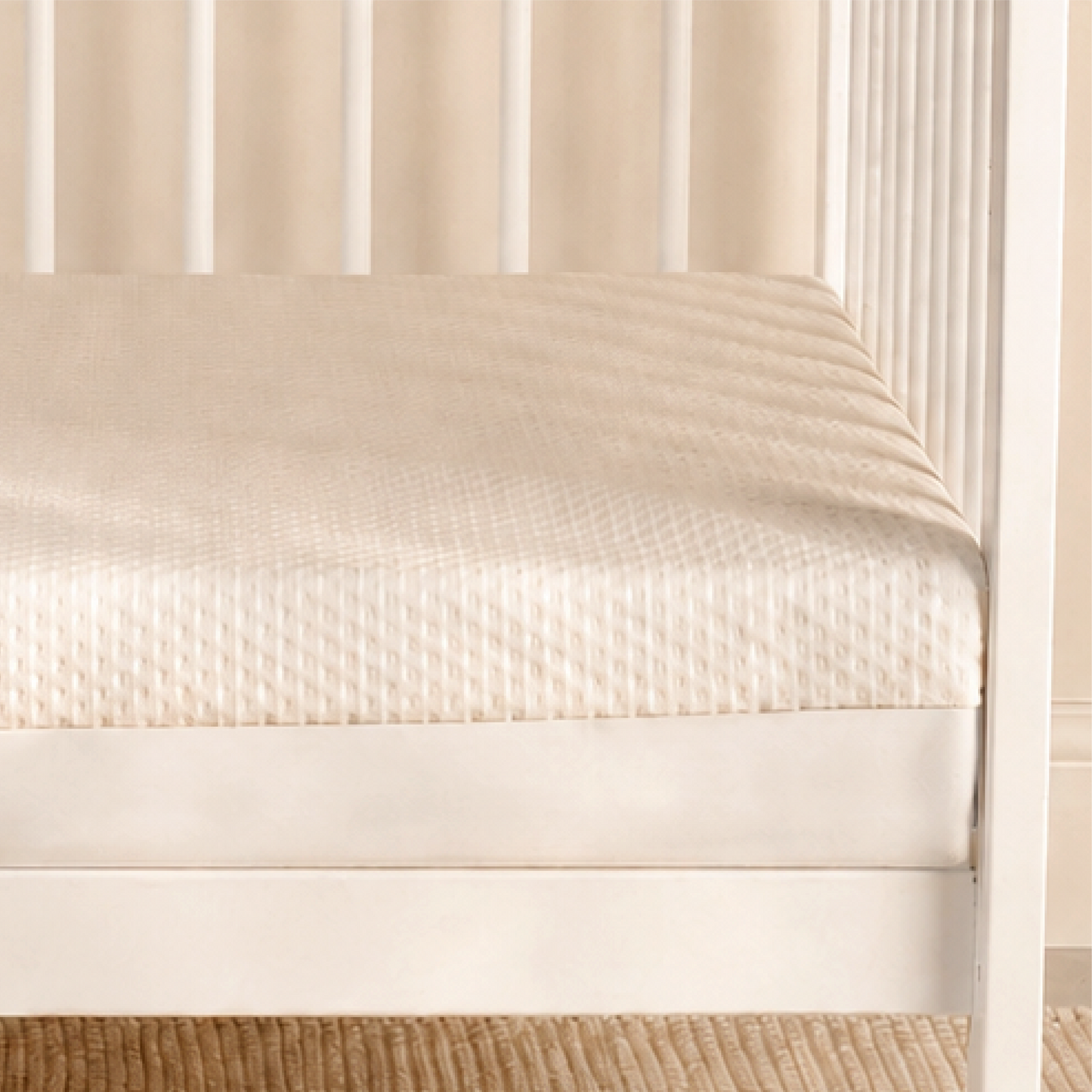 CuddleCo Signature Hypo-Allergenic Bamboo Pocket Sprung Cot Mattress 120 x 60cm