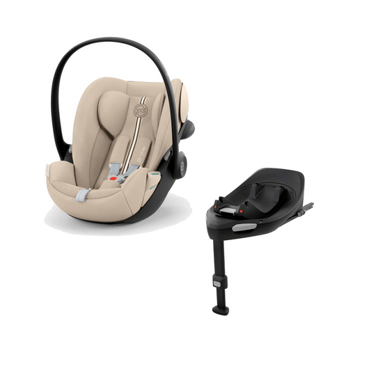 Cybex Cloud G3 Plus i-Size Car Seat & Base - Almond Beige