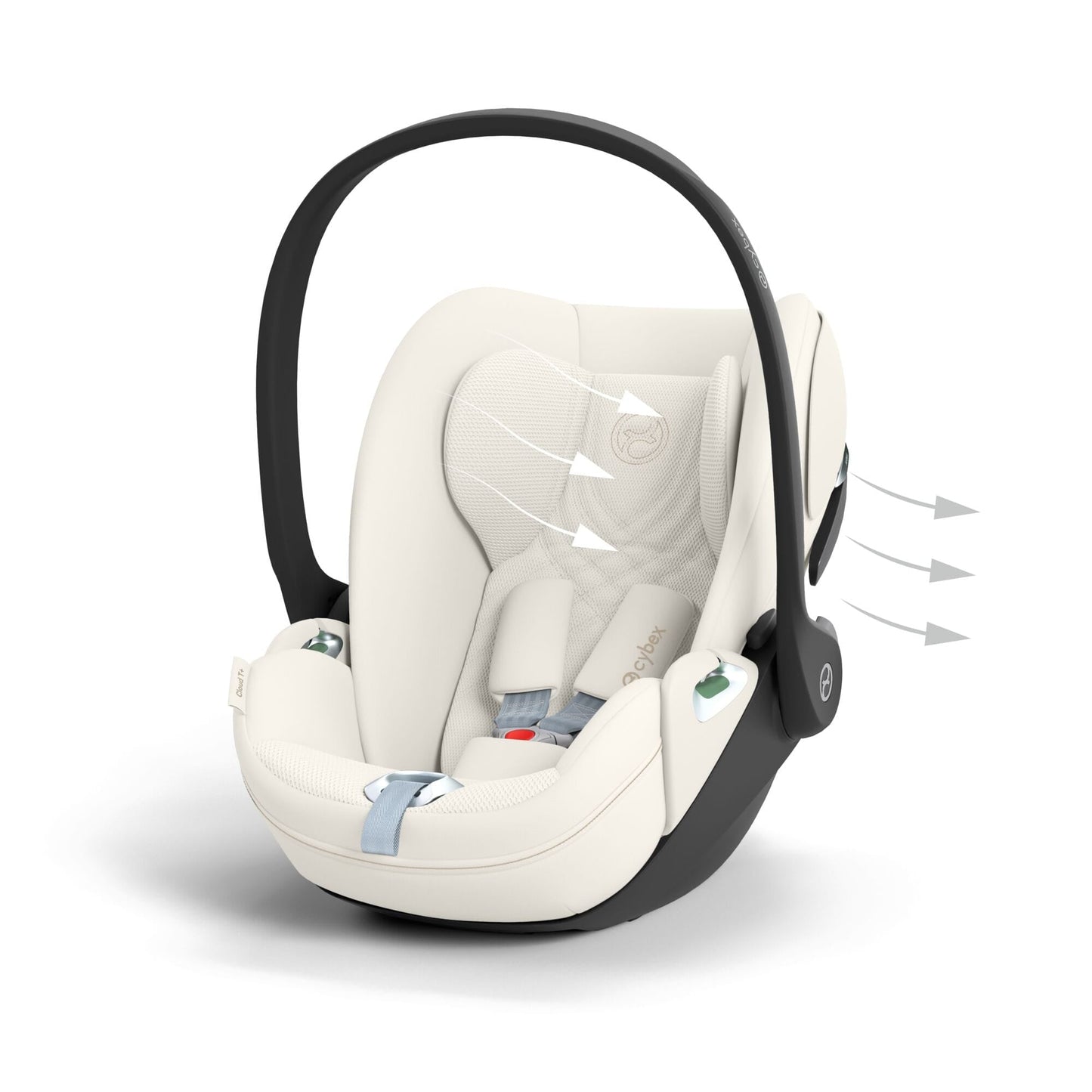 Cybex Cloud T i-Size PLUS Car Seat - Off White