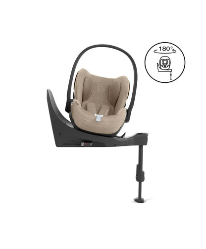 Cybex Cloud T , Sirona T and Base T i-Size Complete Modular Bundle - Cozy Beige