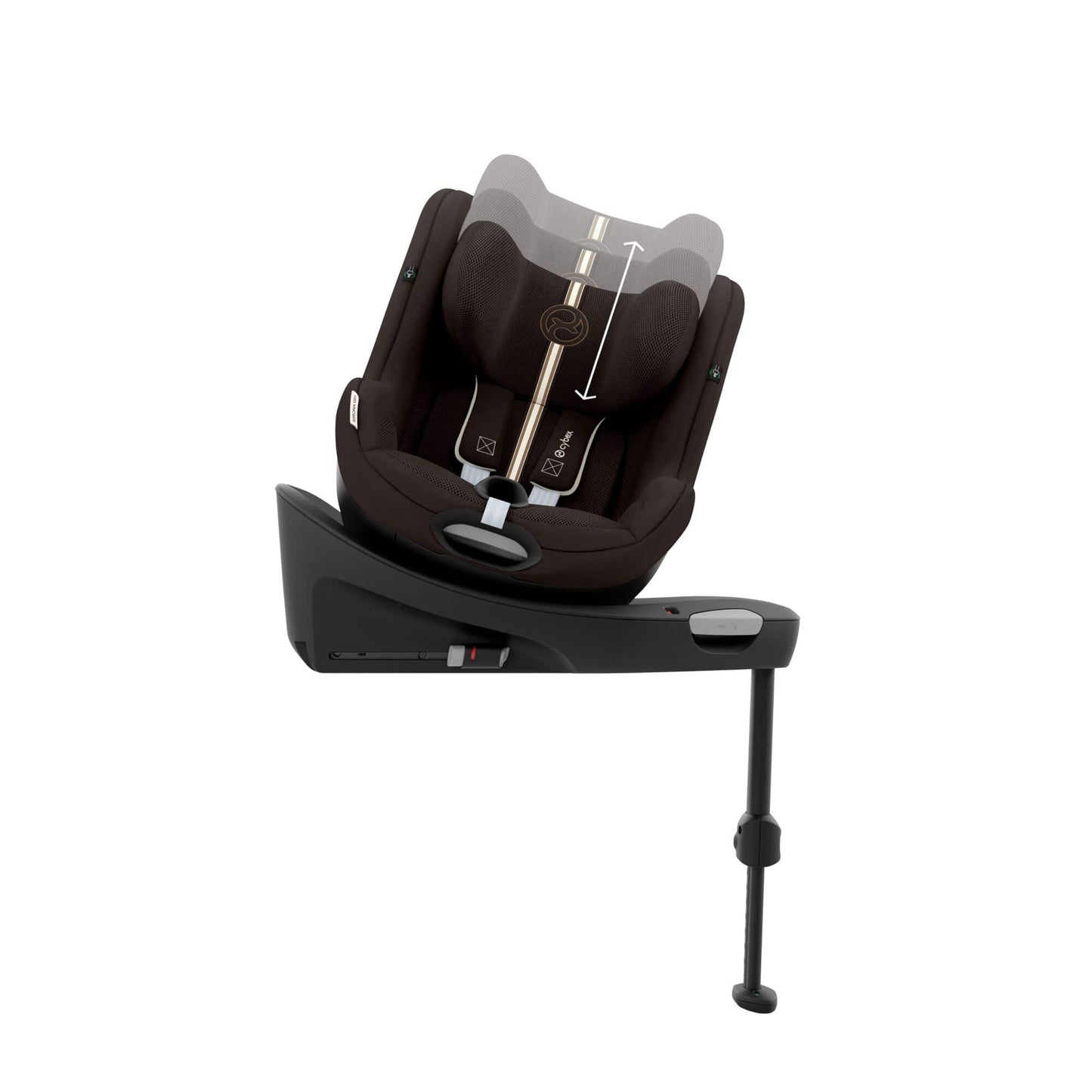 Cybex Sirona Gi i-Size PLUS 360° Rotating ISOFIX Toddler Car Seat - Chocolate Brown