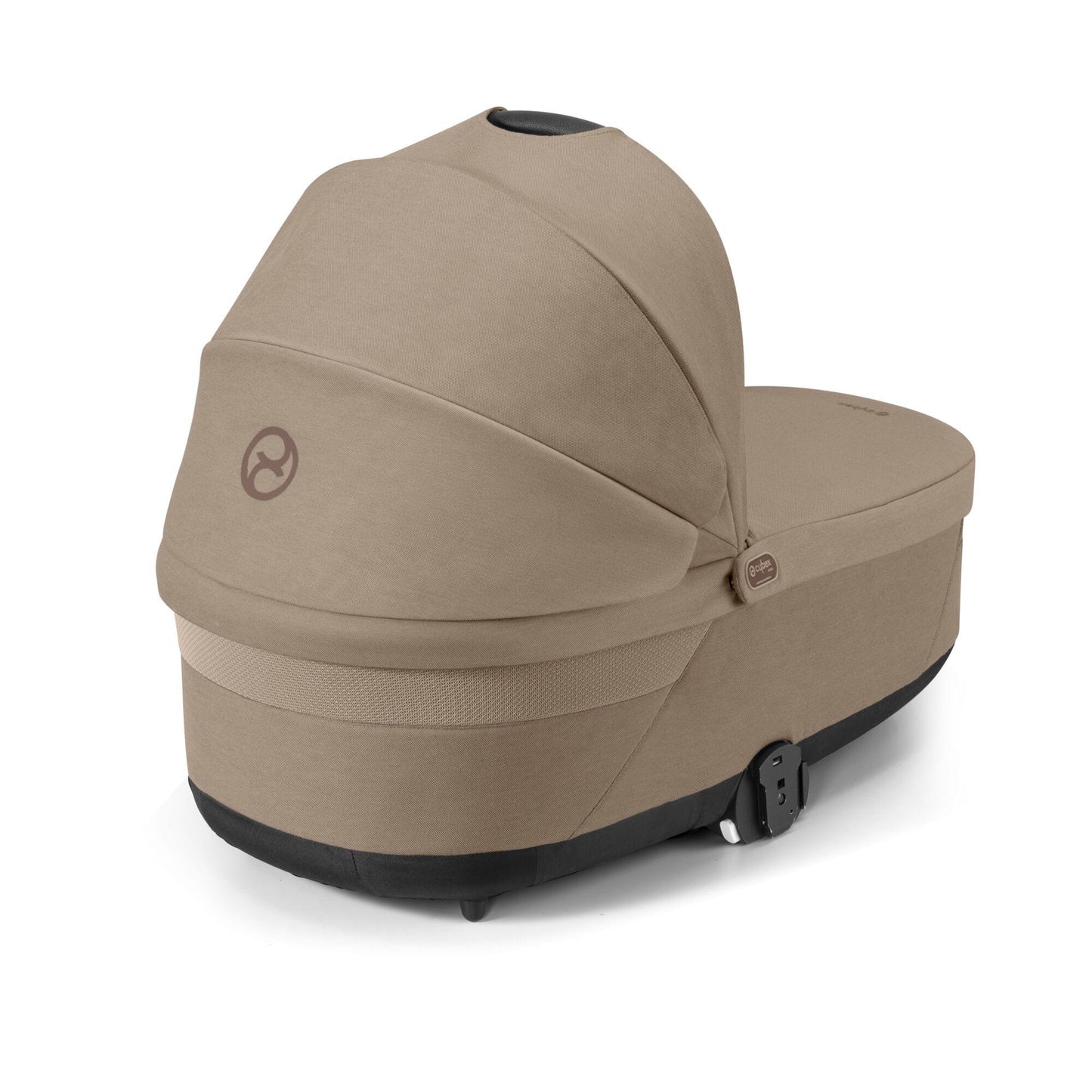 Cybex Balios S Lux Taupe Frame and Carrycot - Almond Beige