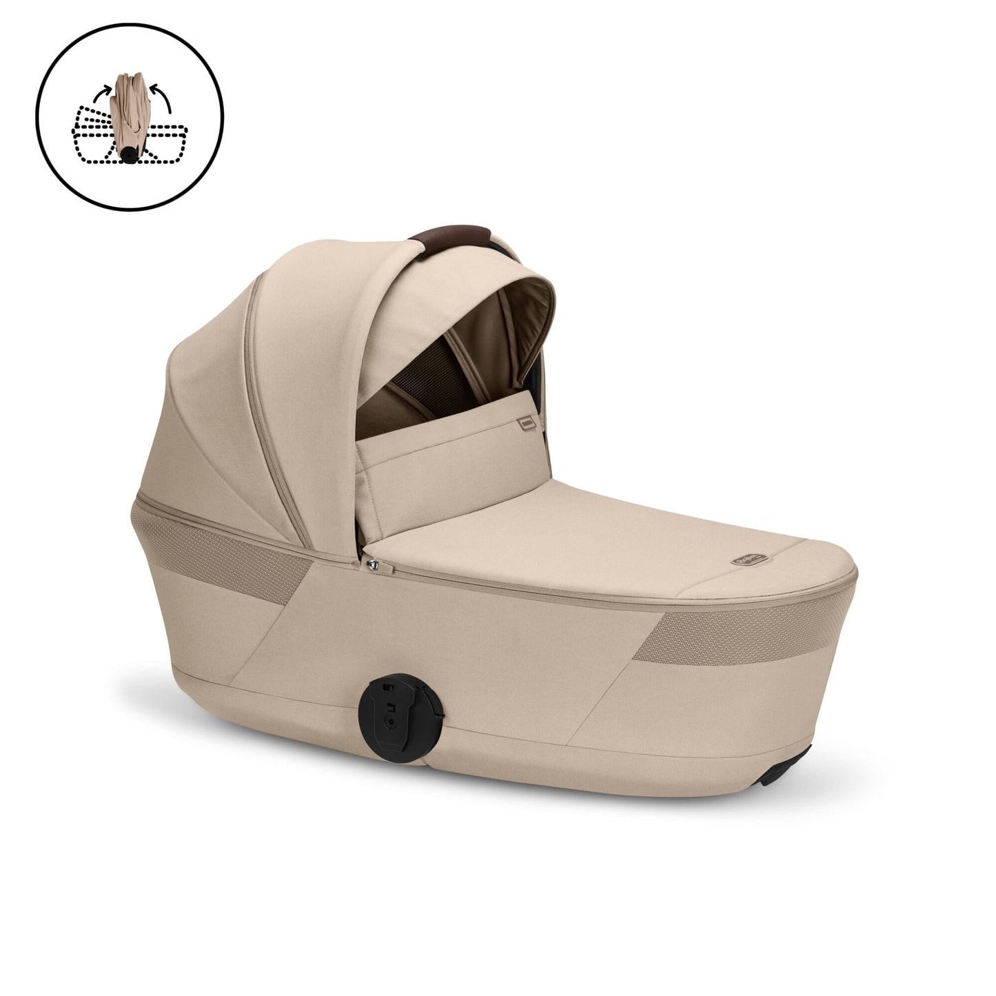 Cybex Balios S Lux (Cabriofix i-Size) Travel System - Almond Beige (2026)