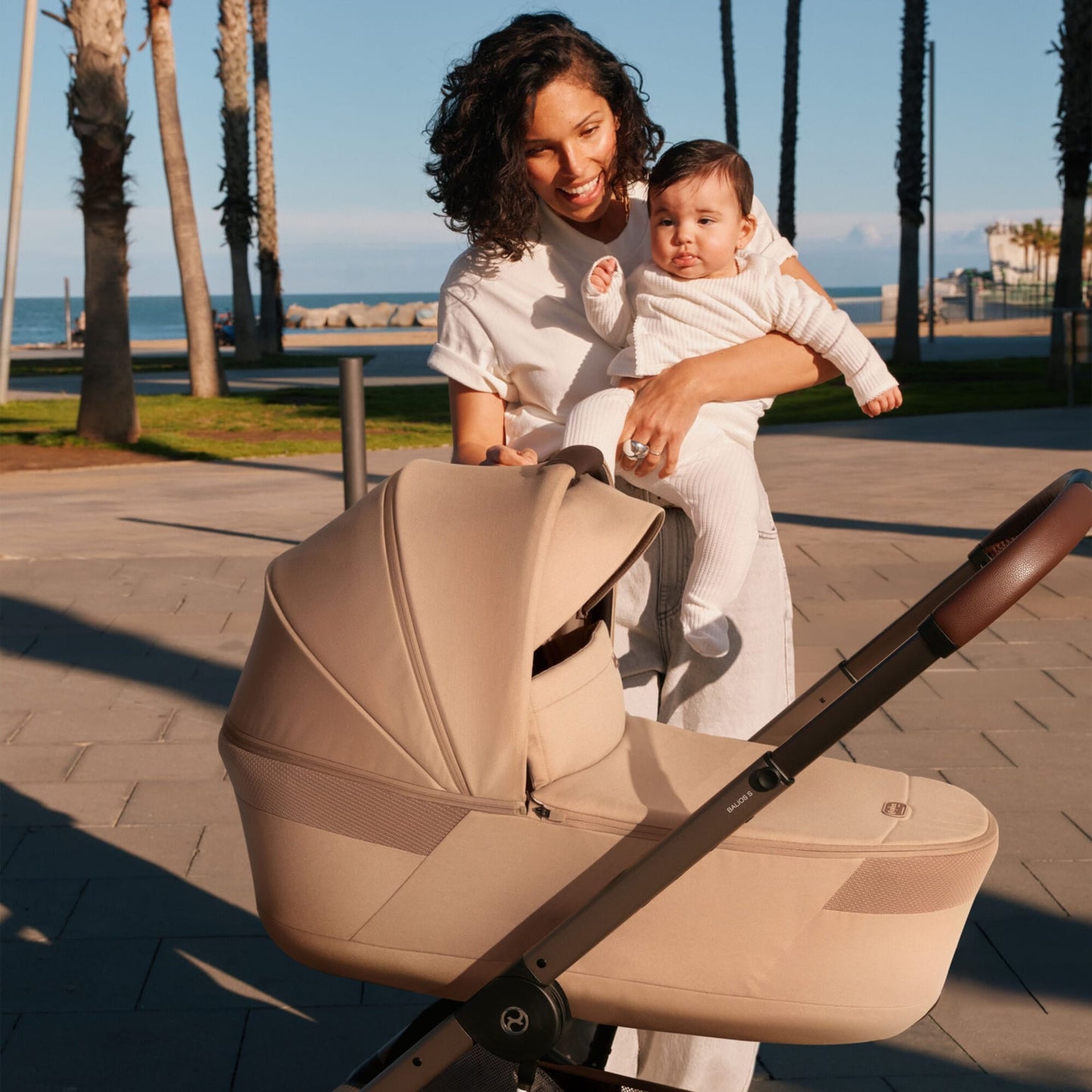 Cybex Balios S Lux (Cloud T) Travel System - Chocolate Brown (2026)