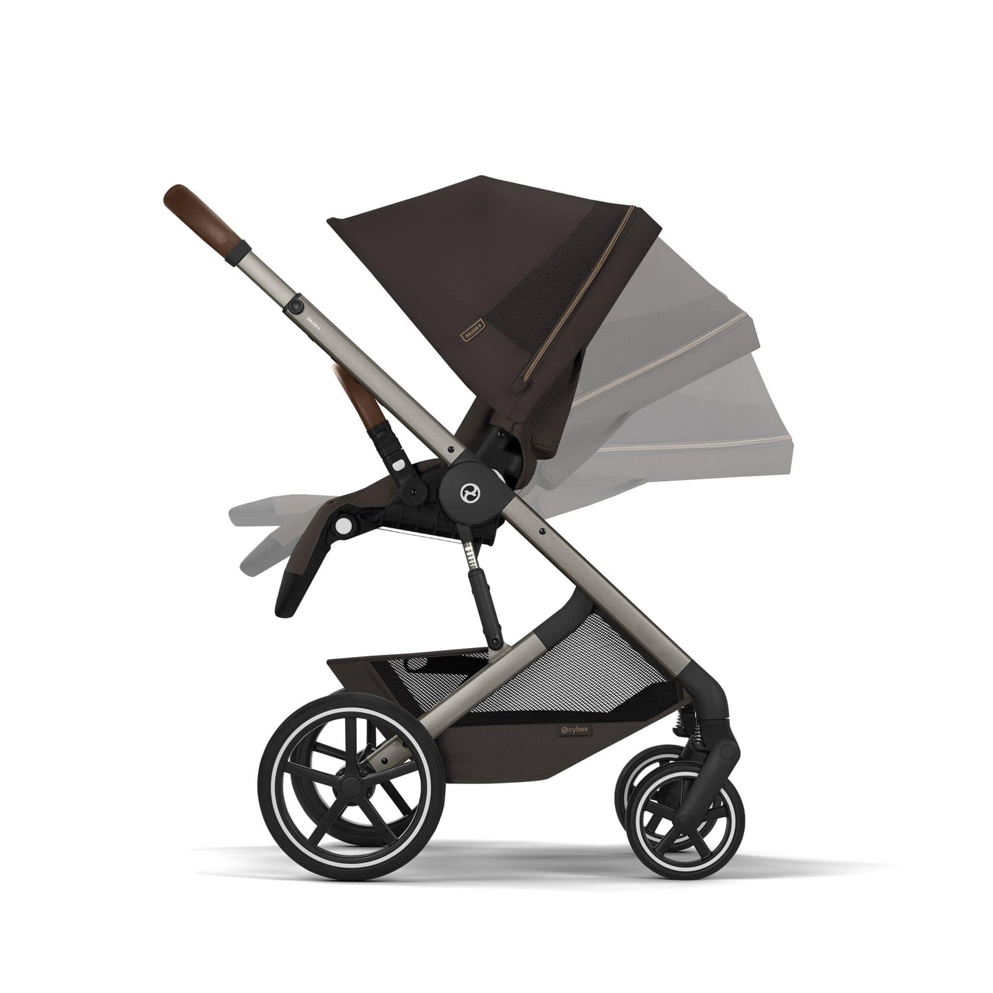 Cybex Balios S Lux (Cloud T) Travel System - Chocolate Brown (2026)