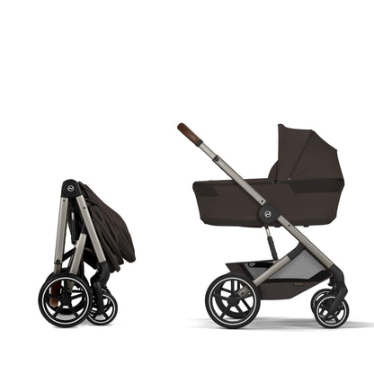Cybex Balios S Lux (Cloud T) Travel System - Chocolate Brown (2026)