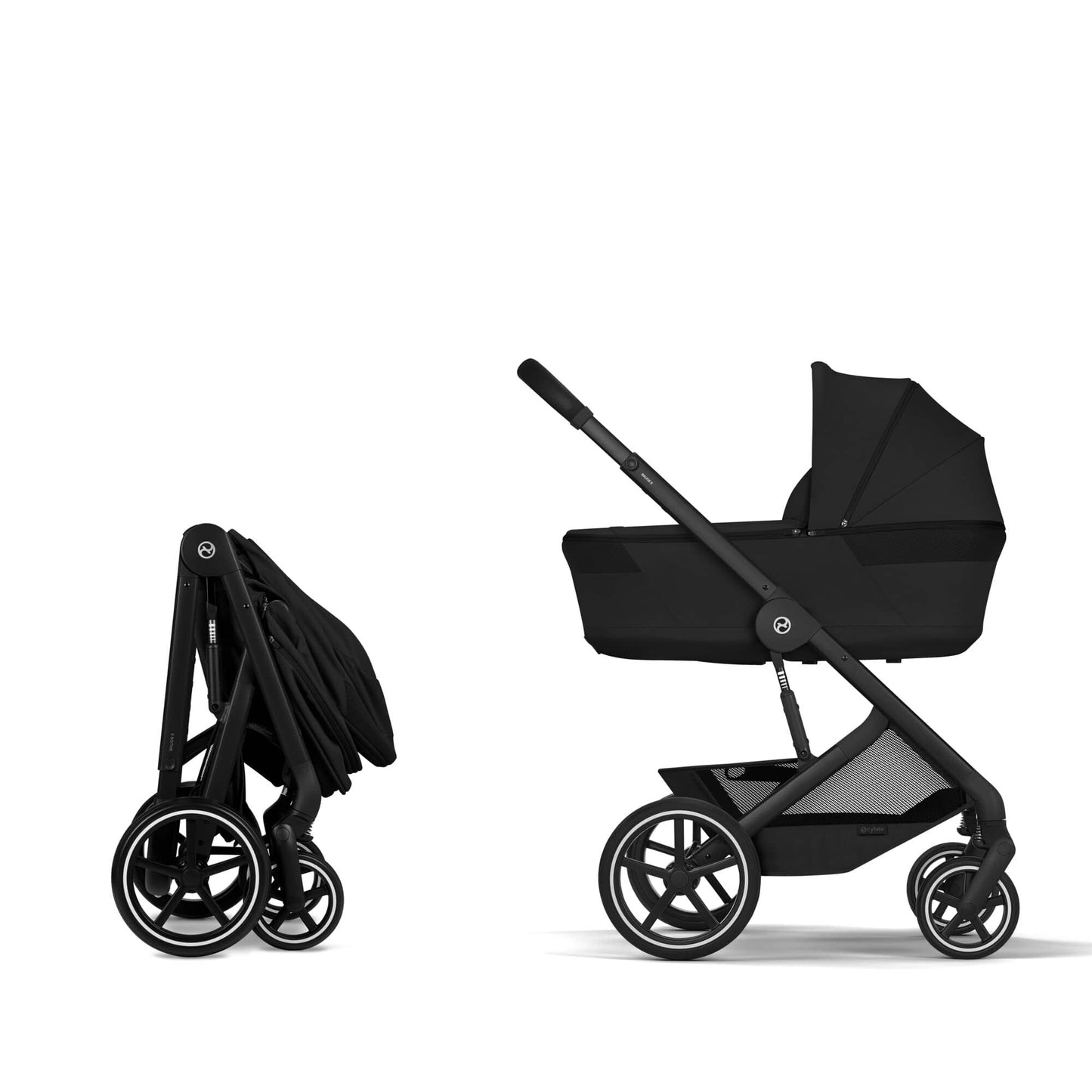 Cybex Balios S Lux (Cabriofix i-Size) Travel System - Moon Black (2026)