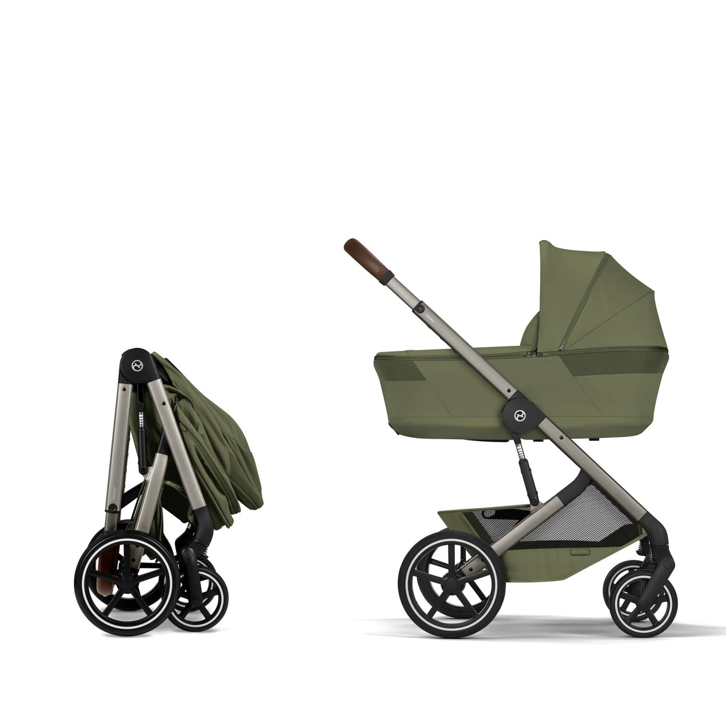 Cybex Balios S Lux (Pebble 360 PRO2) Travel System - Moss Green (2026)