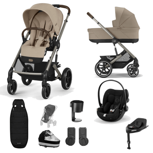 Cybex Balios S Lux Luxury Cloud G Bundle - Almond Beige