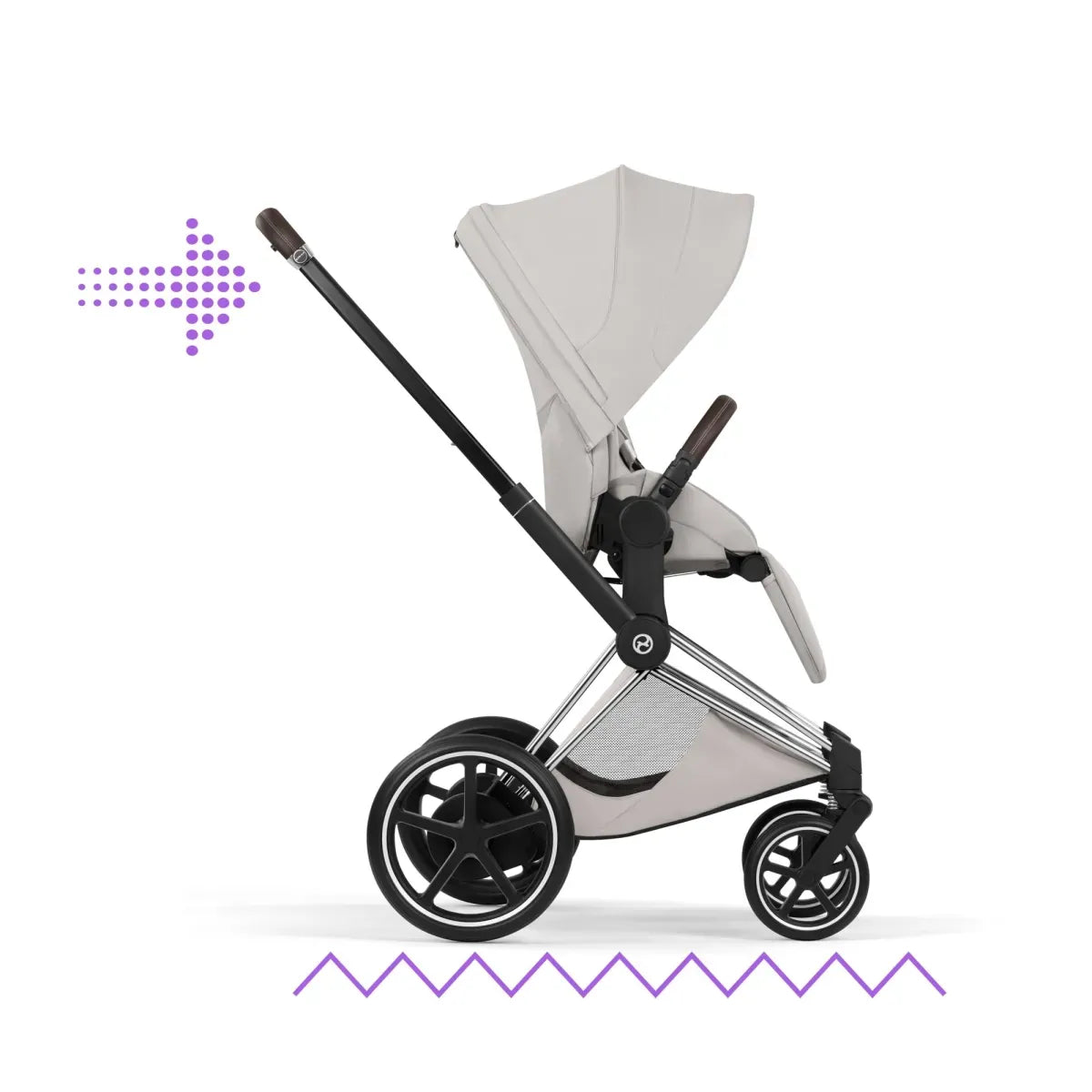 Cybex ePRIAM Pushchair - Style Collection, City Grey