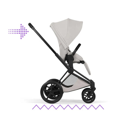 Cybex ePRIAM Pushchair - Style Collection, City Grey