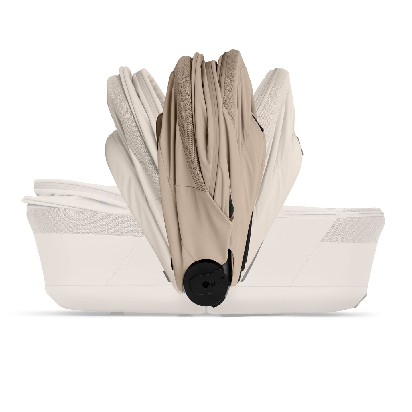 Cybex Talos S Lux with Fold Carrycot - Taupe/Almond Beige (2026)