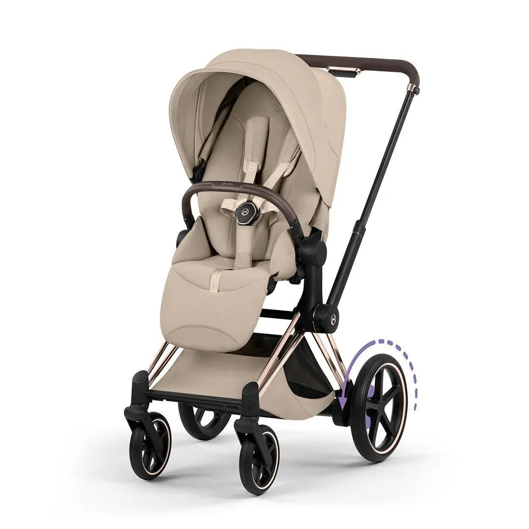 Cybex ePRIAM Pushchair - Style Collection, Cozy Beige