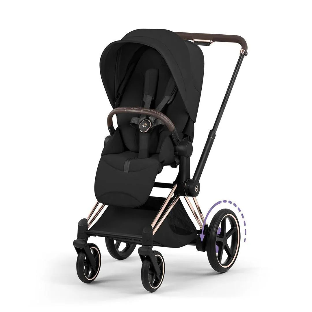 Cybex ePRIAM Pushchair - Style Collection, Sepia Black