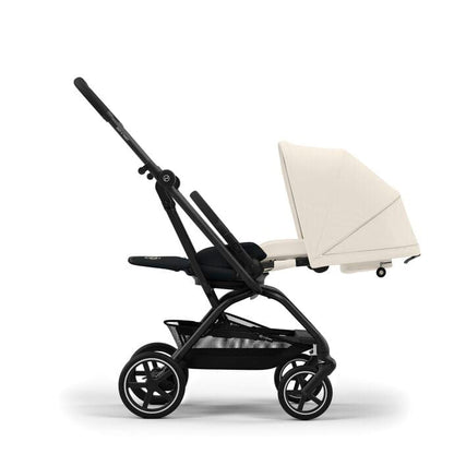 Cybex EEZY S Twist+2 Pushchair - Black/Canvas White (Ex-Display)