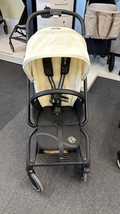 Cybex EEZY S Twist+2 Pushchair - Black/Canvas White (Ex-Display)
