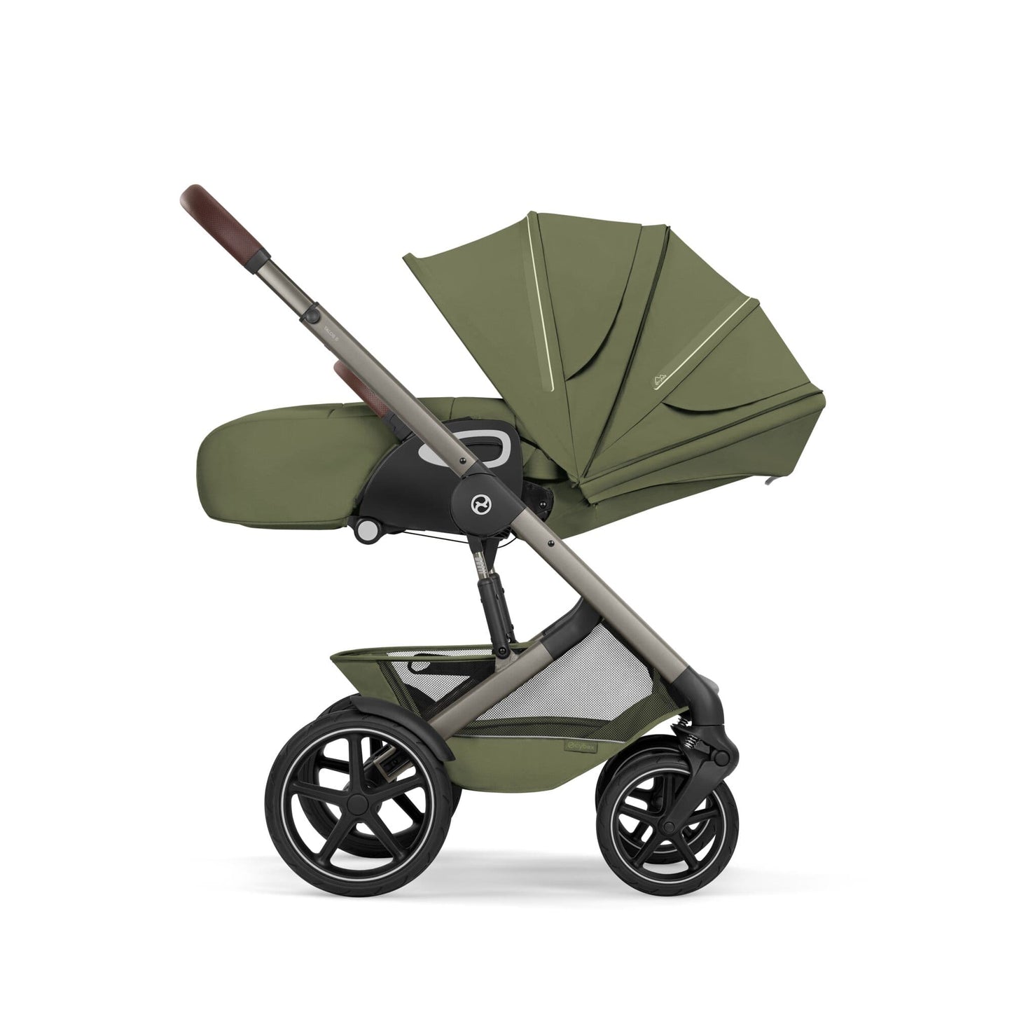 Cybex Talos S Lux (Cloud G3 Plus) Travel System - Taupe/Moss Green (2026)