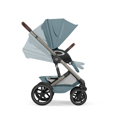 Cybex Talos S Lux (Cloud G3 Plus) Travel System - Taupe/Stormy Blue (2026)