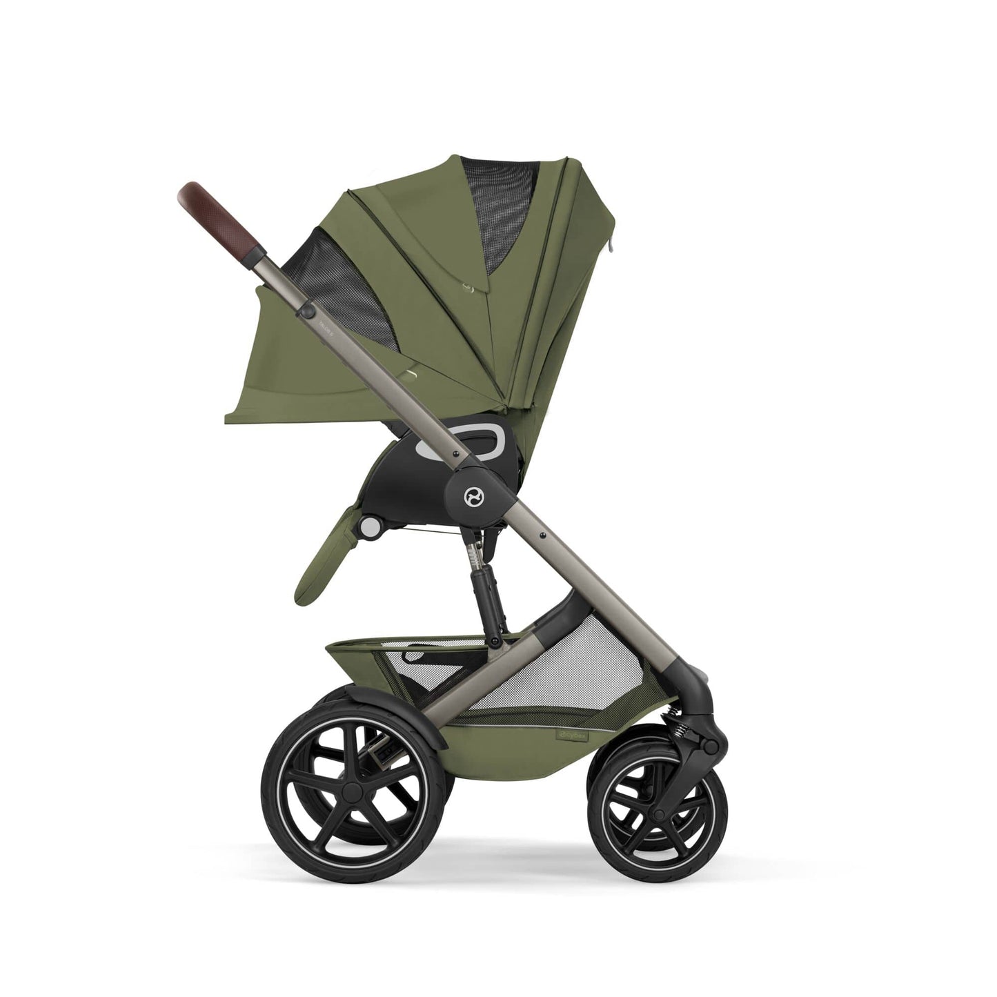 Cybex Talos S Lux (Cloud G3 Plus) Ultimate Travel System - Taupe/Moss Green (2026)