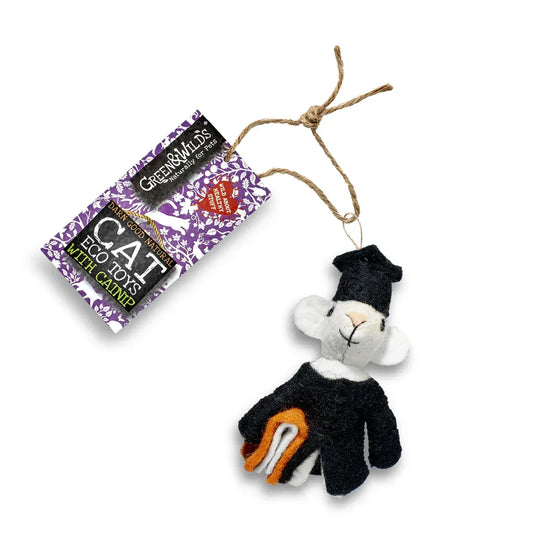 Archibald Mouse Teaser Eco Cat Toy with Catnip