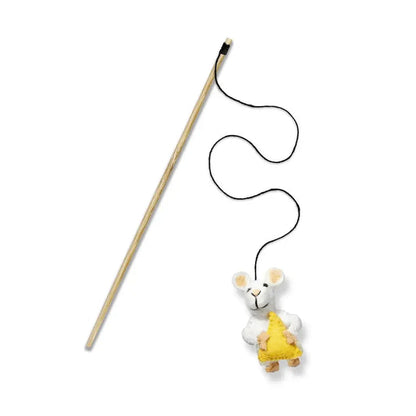 Archibald Mouse Teaser Eco Cat Toy with Catnip