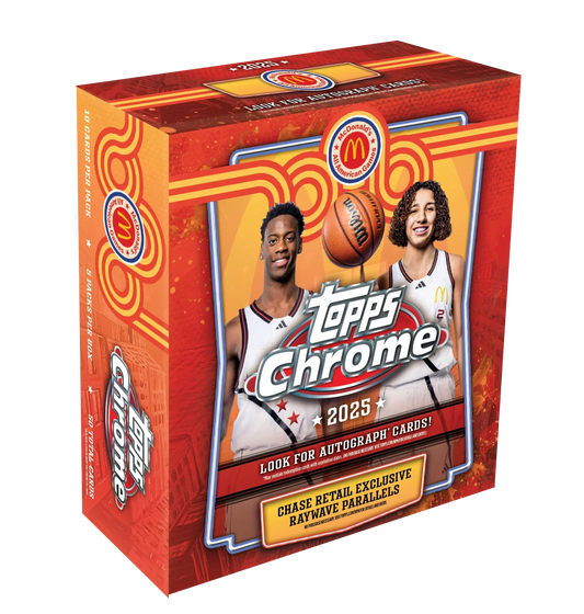 2025 Topps Chrome McDonald’s All-American Basketball Mega Box