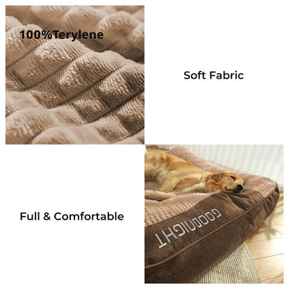 Large Thick Scratch-resistant Spine Protection Orthopaedic Dog Cushion Bed